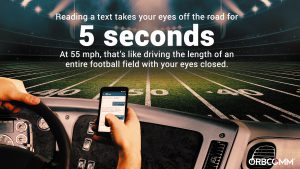 distracted driving infographic
