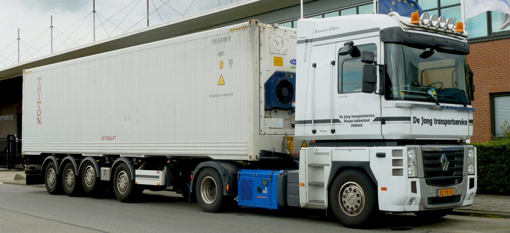 refrigerated truck monitoring